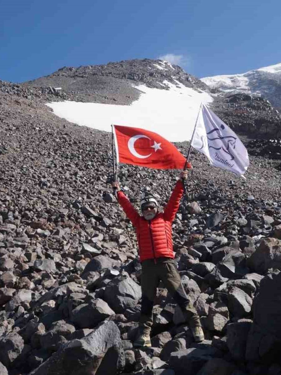 Demircili dağcıdan anlamlı tırmanış