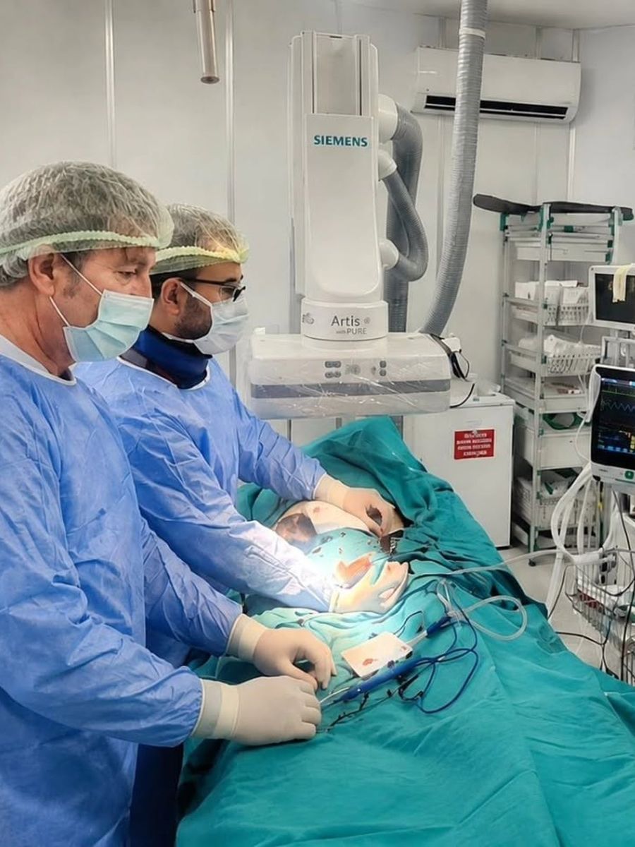 Niğde’de anjiyografi ile girişimsel tedavi uygulandı