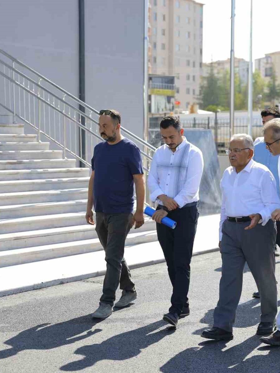 Başkan Büyükkılıç’tan 85 milyon TL’lik yatırım maliyetli eğitim yuvasında inceleme