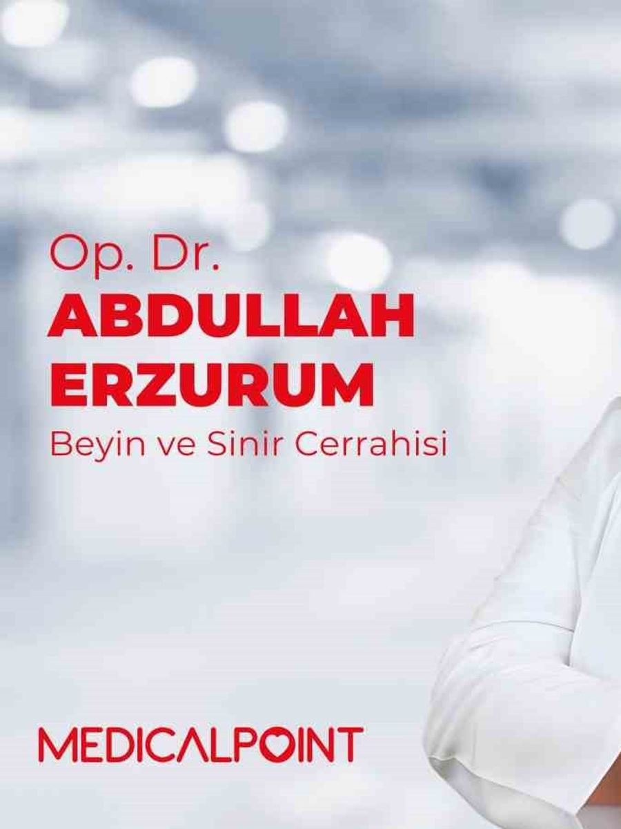 Beyin ve Sinir Cerrahisi Uzmanı Op. Dr. Abdullah Erzurum Medical Point’te
