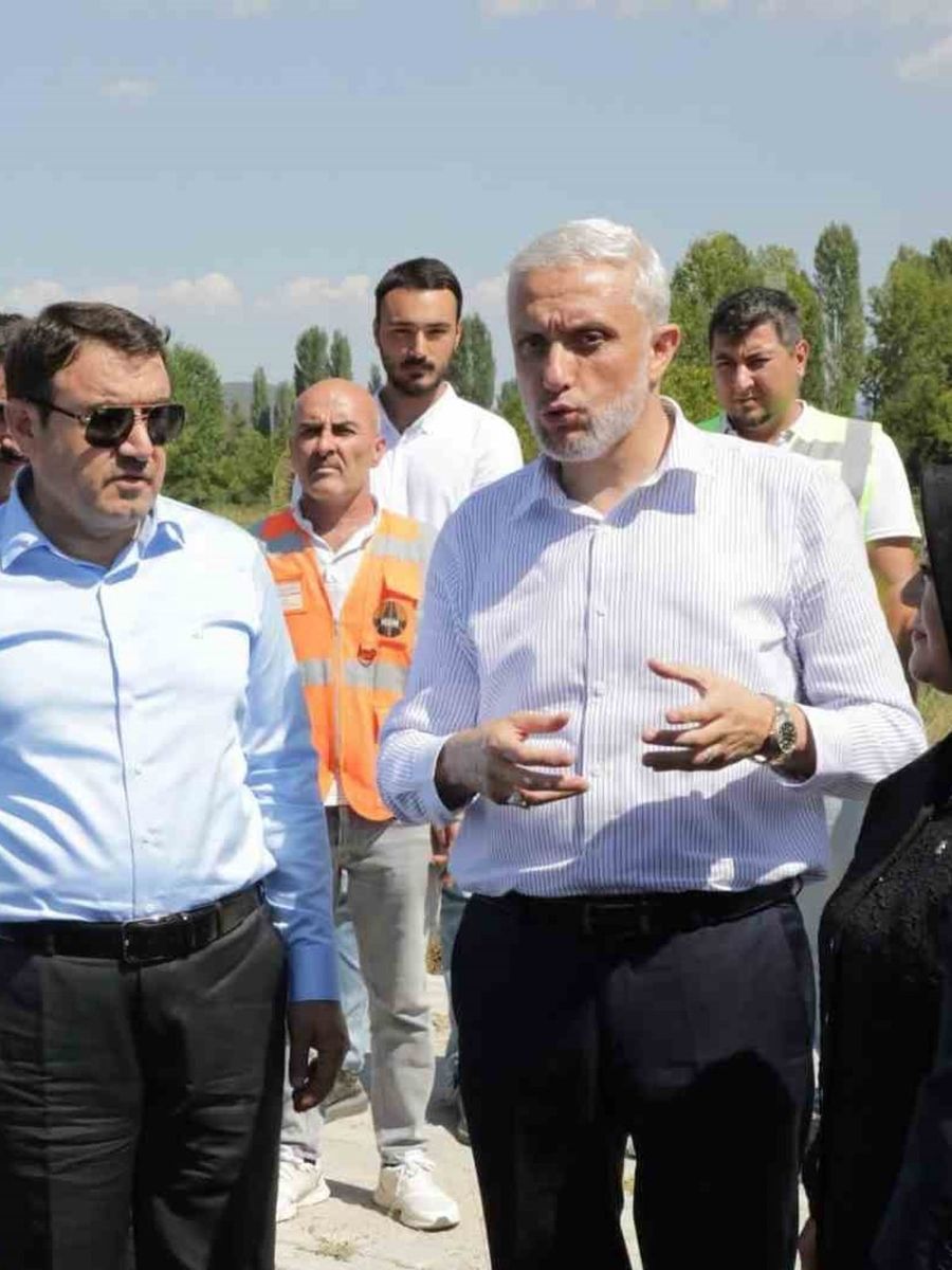 Kütahya Valisi Işın, Emet-Simav yolundaki çalışmaları inceledi
