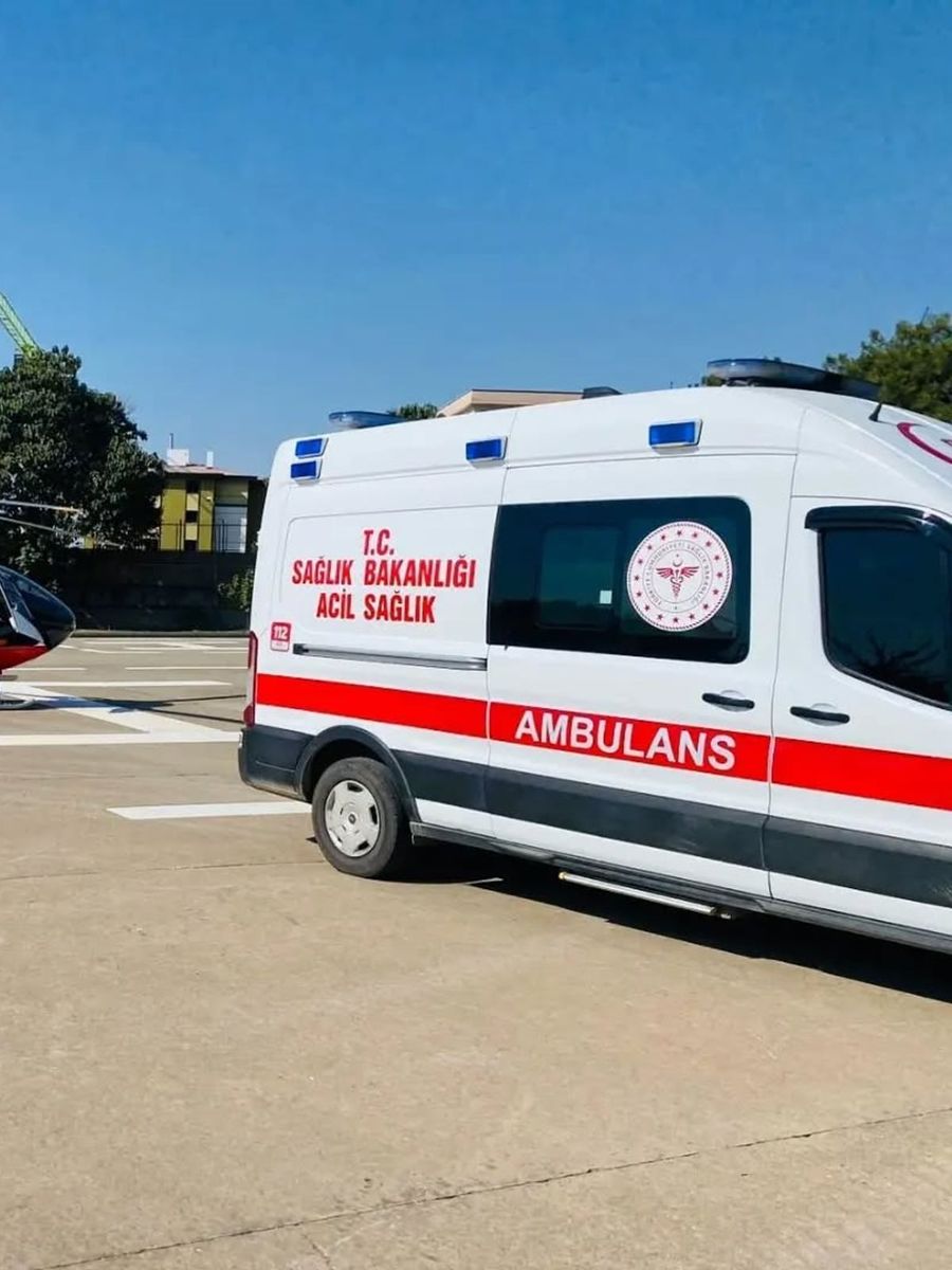 Şırnak’ta travma geçiren bebek helikopterle Diyarbakır’a sevk edildi