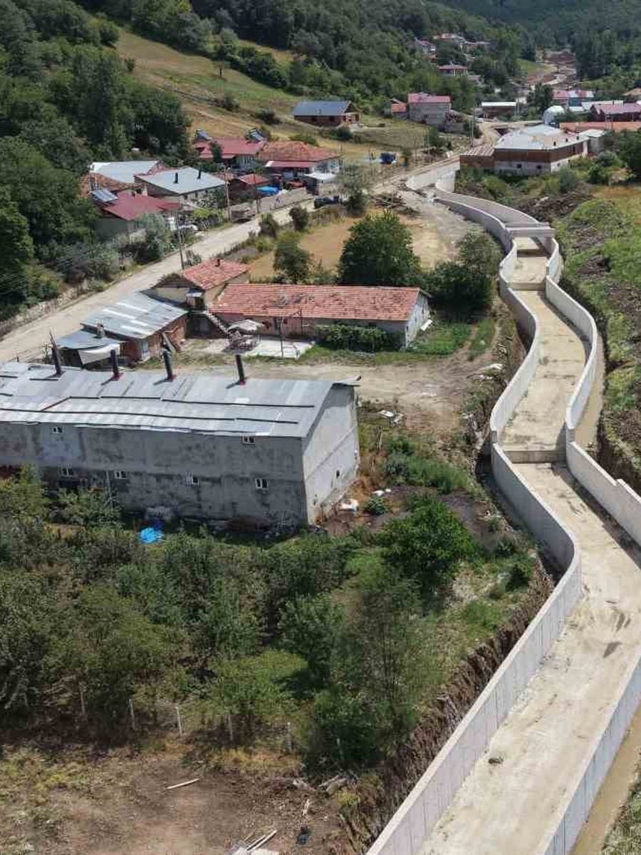 Ambar Deresi havzasında taşkın önleme çalışması