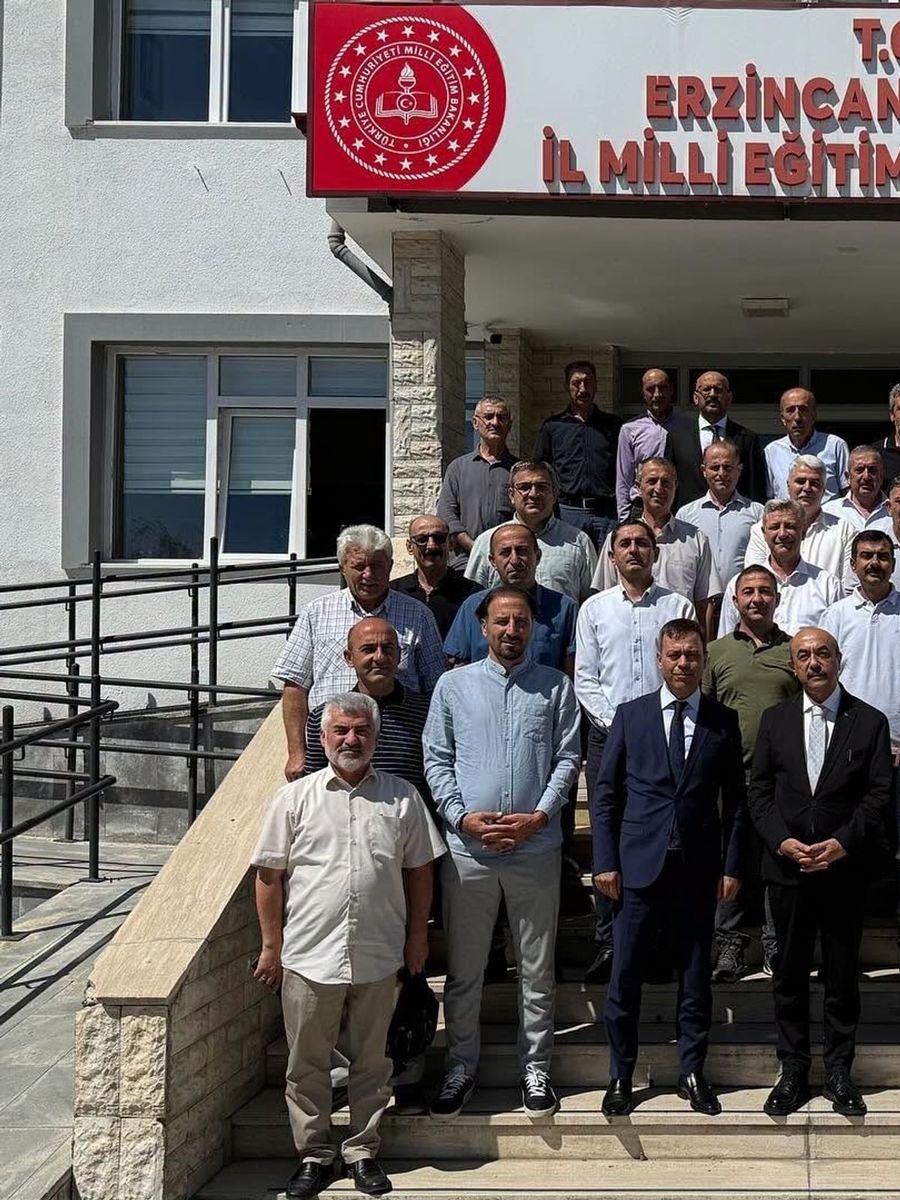 Erzincan’da ilkokul müdürleriyle yeni eğitim öğretim yılı toplantısı yapıldı