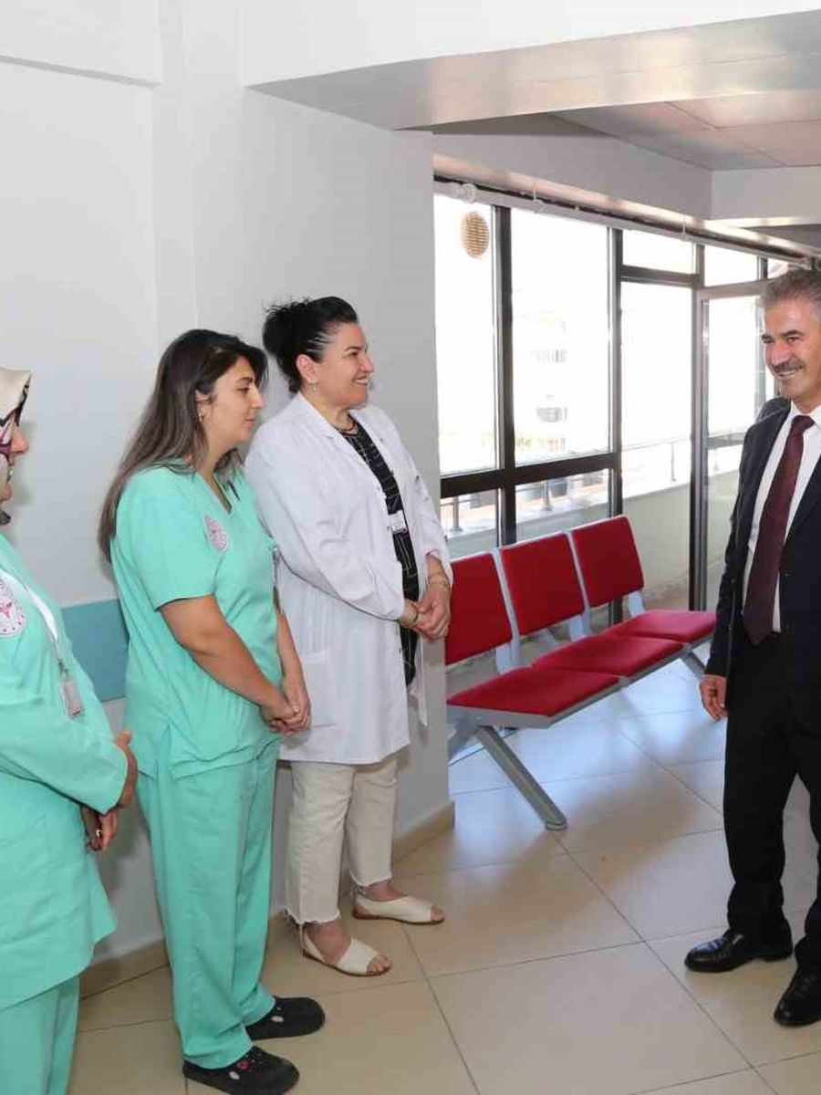 Erzurum İl Sağlık Müdürü Meral saha çalışmalarına yoğunlaştı