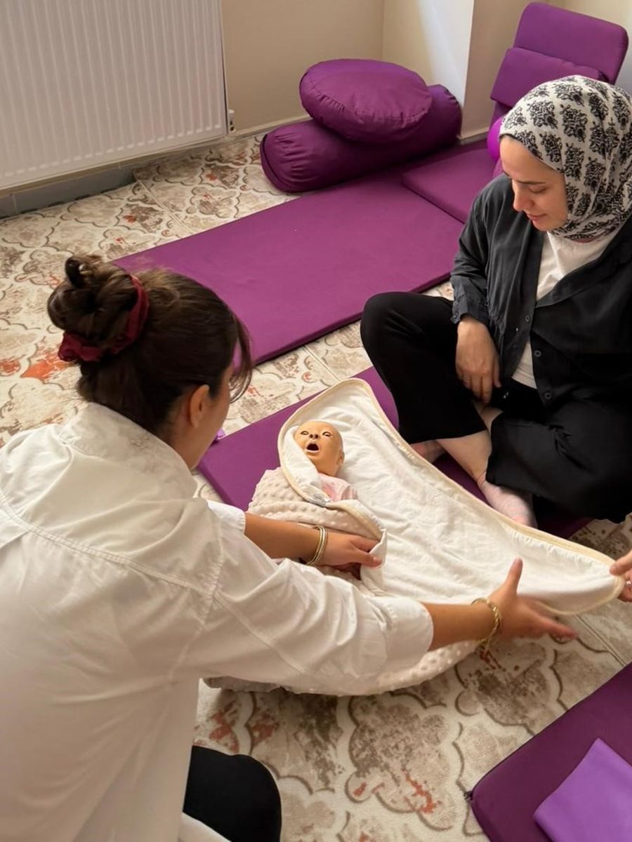 Hisarcık’ta "Her Gebeye Bir Ebe" uygulamasıyla annelik yolculuğu yakından takip ediliyor