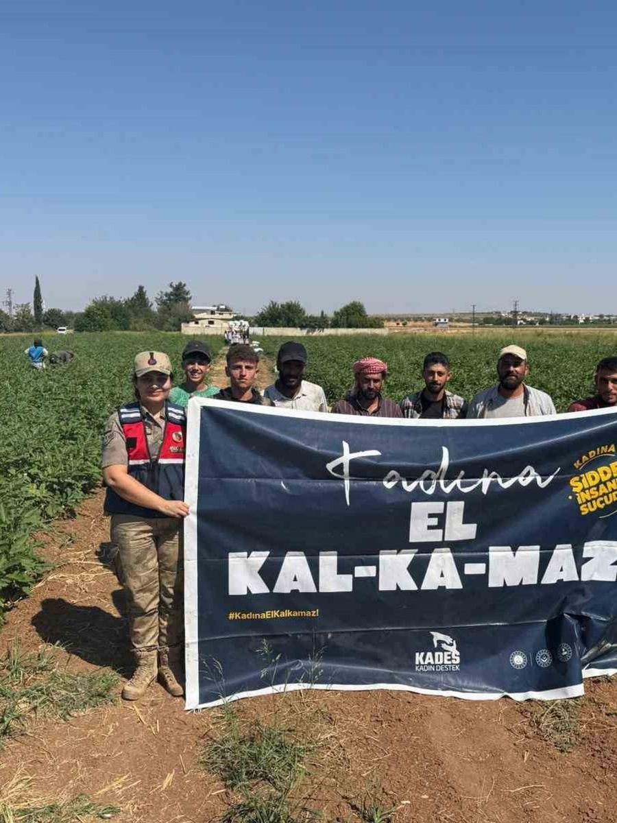 Kilis’te kadına karşı şiddet ve KADES bilgilendirmesi