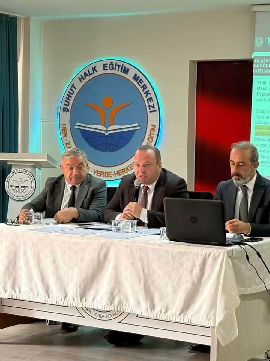 Şuhut’ta yeni eğitim öğretim yılı öncesi güvenlik toplantısı