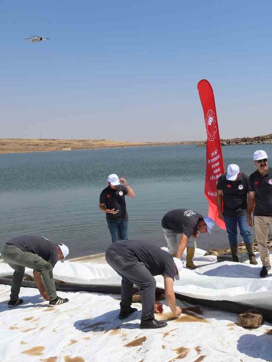 Kilis’teki göletlere 600 bin adet yavru balık bırakıldı