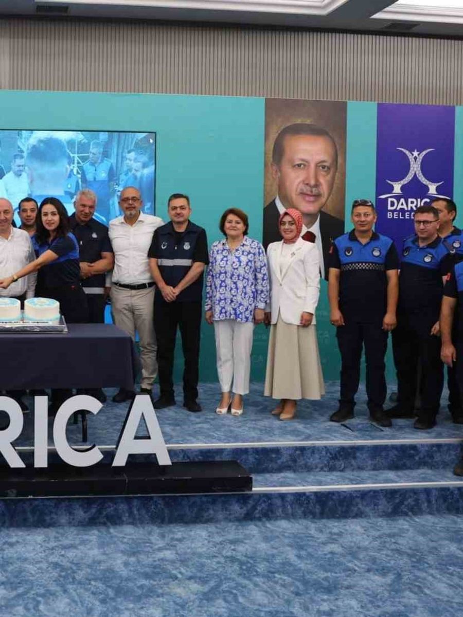 Başkan Muzaffer Bıyık zabıta personeliyle bir araya geldi