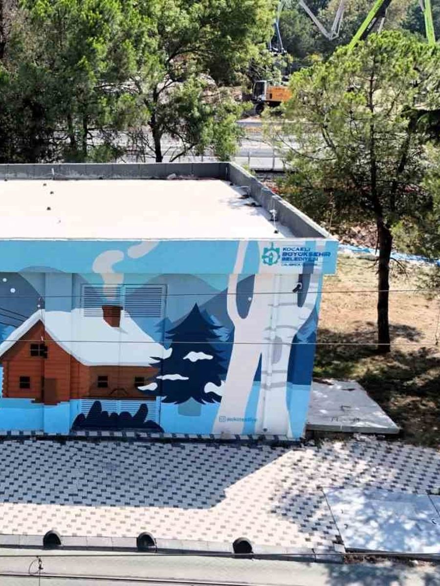 Kocaeli’nin değerleri duvarlara renk katıyor