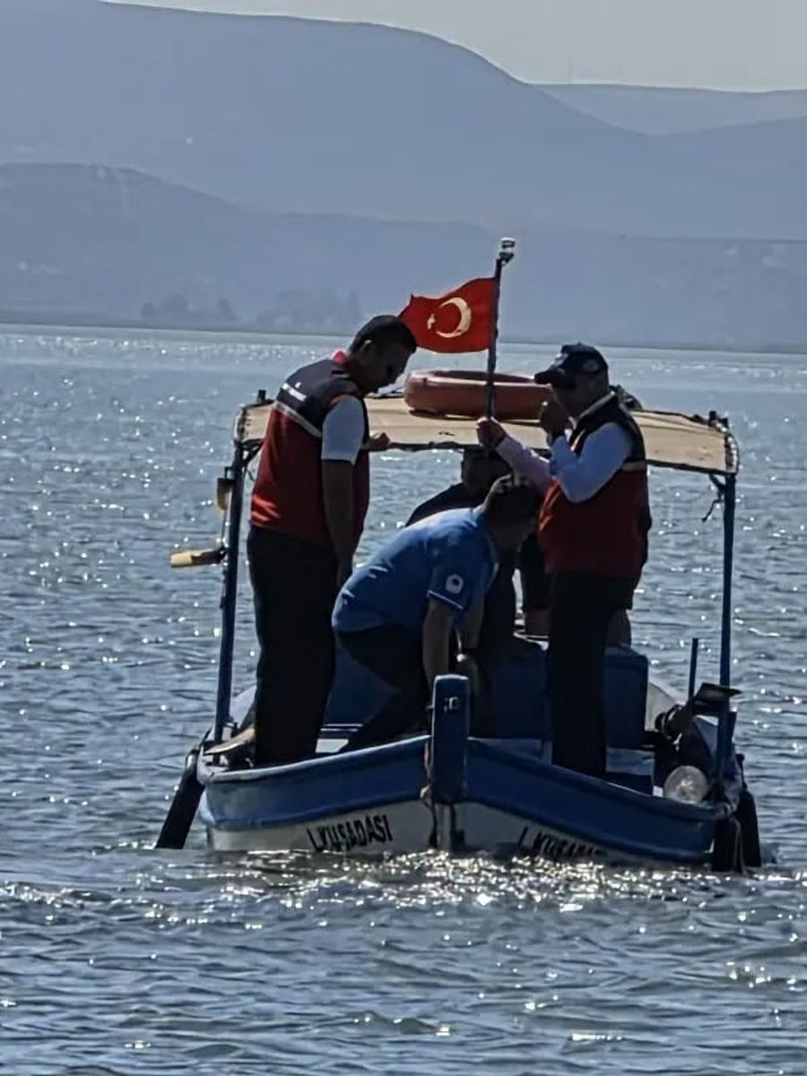 Karina Dalyanı’nda su ürünleri denetimi yapıldı