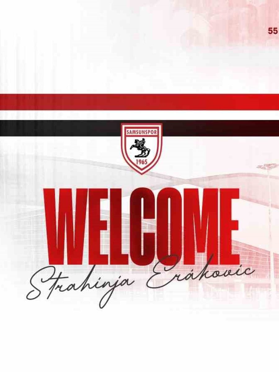 Samsunspor, Sırp milli stoper Erakovic’i kiraladı