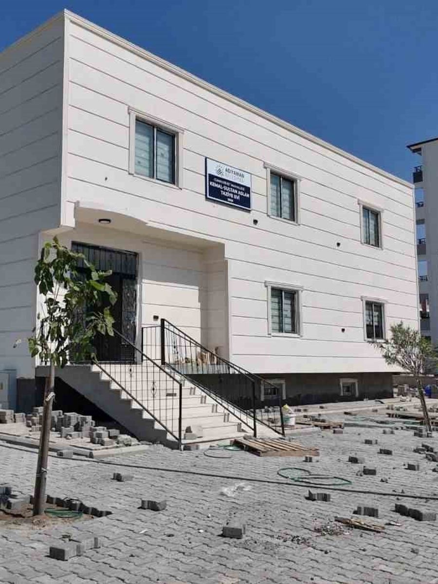 Adıyaman’da taziye evi açılışa hazırlanıyor