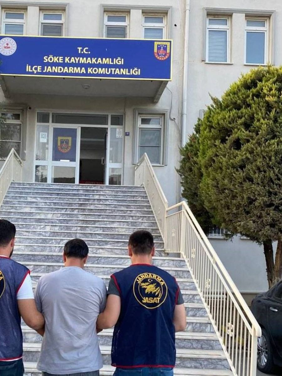 Söke’de 14 yıl 7 ay hapis cezasıyla aranan hükümlü yakalandı