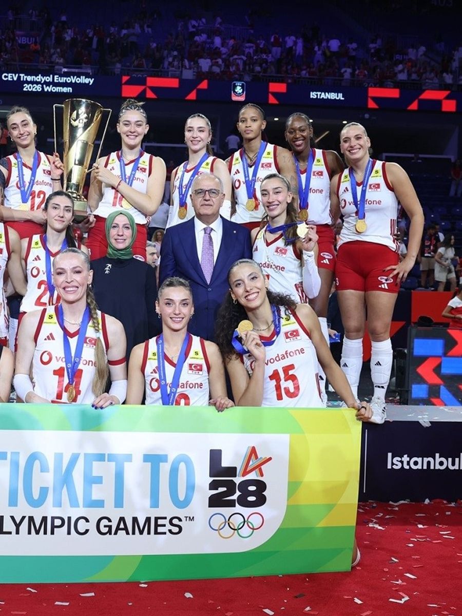 A Milli Kadın Voleybol Takımı, Los Angeles 2028 Olimpiyat Oyunları biletini aldı