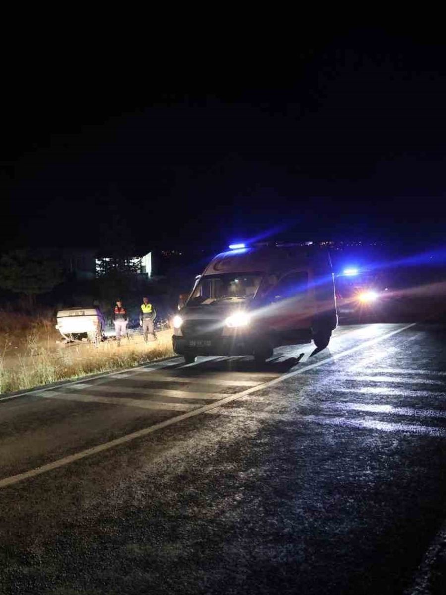 Nevşehir’de kontrolden çıkan otomobil takla attı: 1’i ağır, 5 yaralı