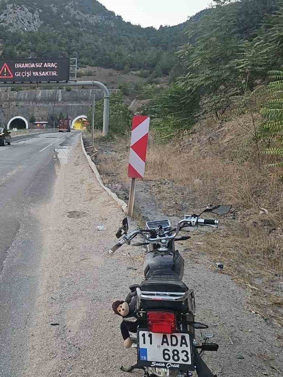Bilecik’te motosiklet kazası: 1 yaralı
