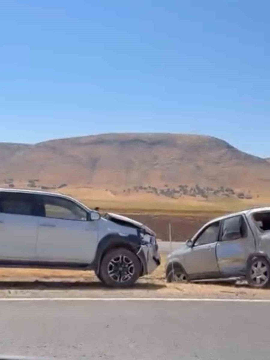 Siirt’te trafik kazası: Araçlarda maddi hasar oluştu