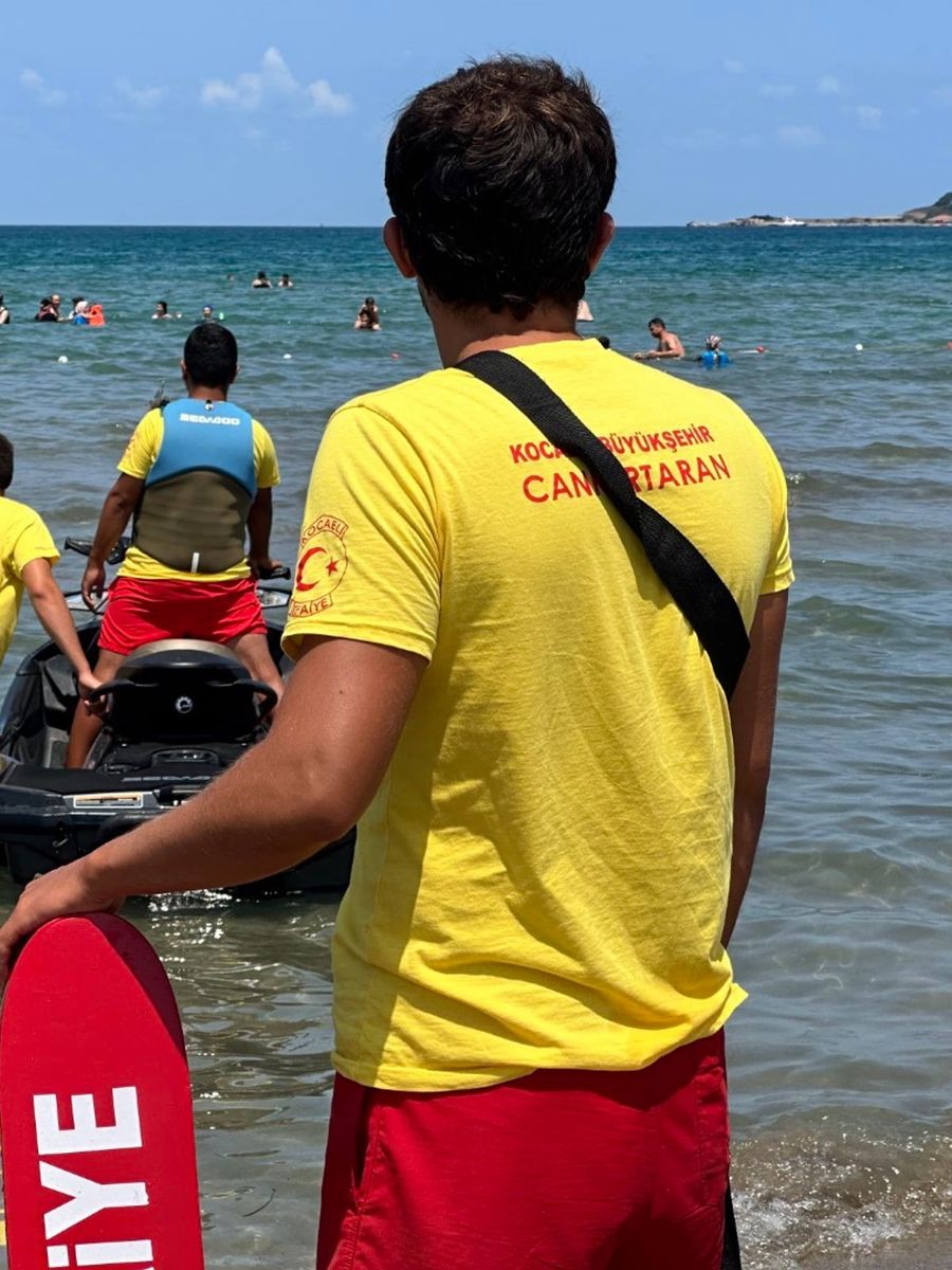 Kocaeli sahillerinde son bir haftada 27 can kurtarıldı