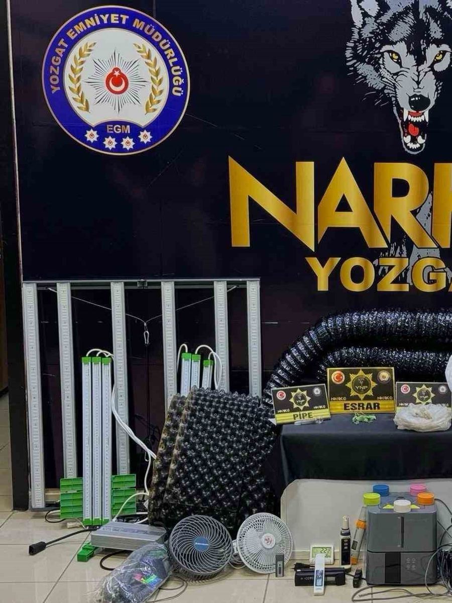 Evinde uyuşturucu düzeneği ele geçirildi