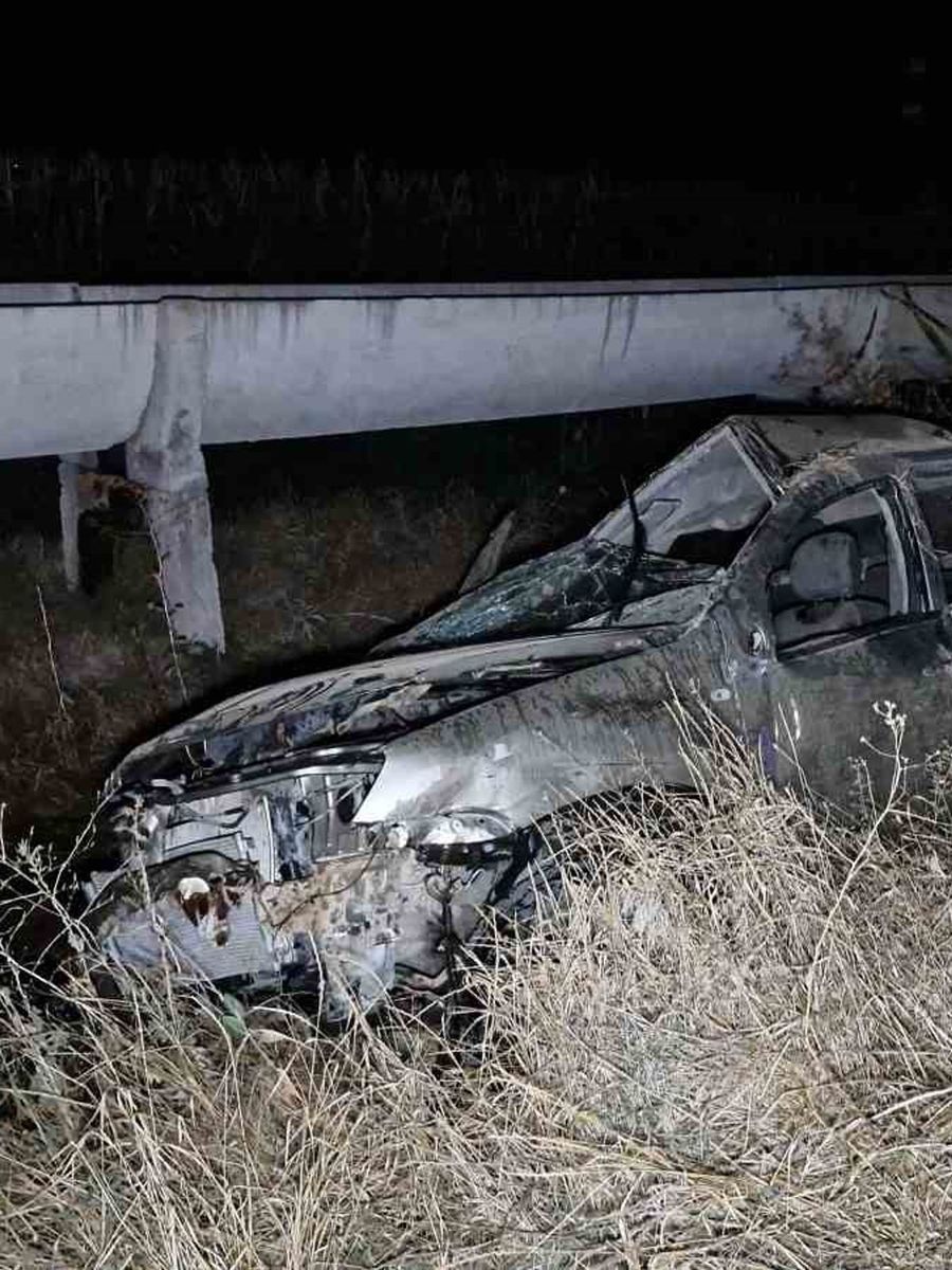 Takla atan otomobilden fırlayan şahıs hayatını kaybetti