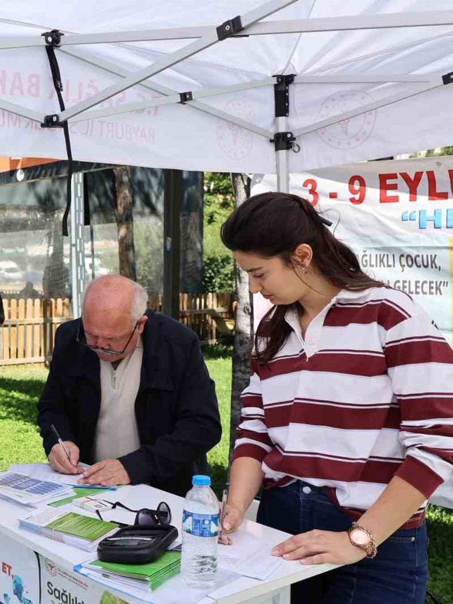 Bayburt’ta vatandaşlara sağlıklı yaşam için ’hareket’ çağrısı