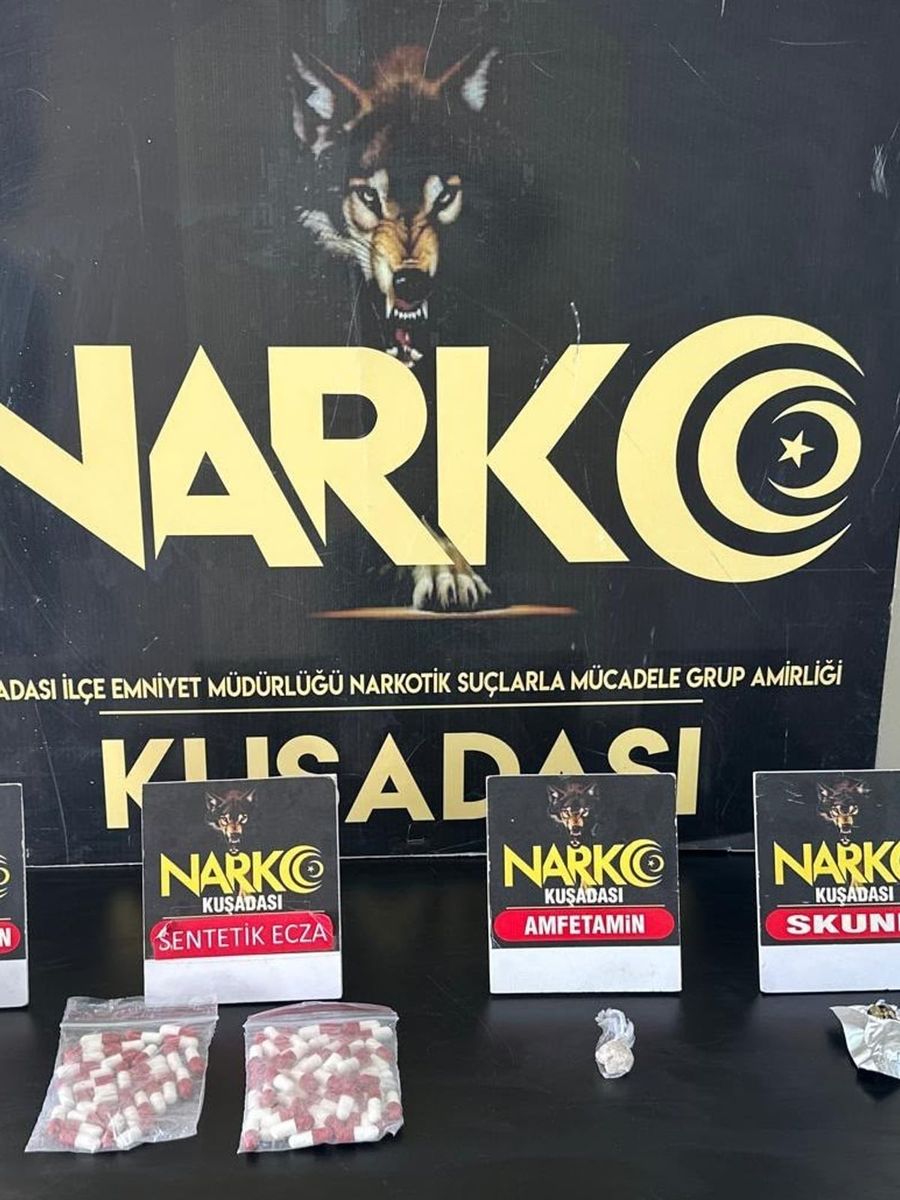 Kuşadası’nda uyuşturucu operasyonu: 2 tutuklama