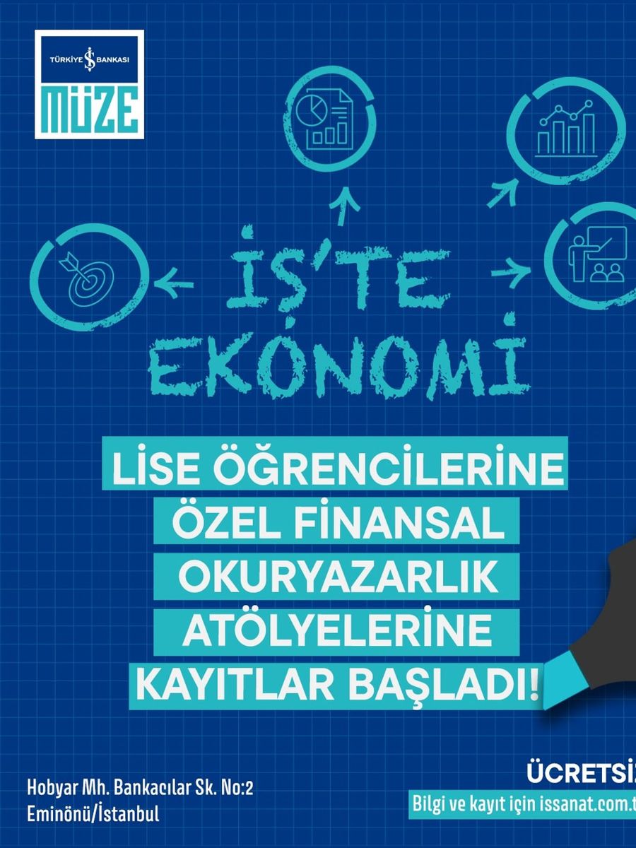 Lise öğrencilerine özel "İş’te Ekonomi" atölyelerinde yeni dönem başlıyor