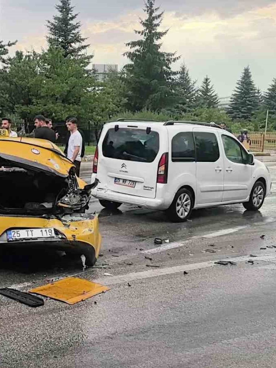 Erzurum’da bir ayda 533 trafik kazası
