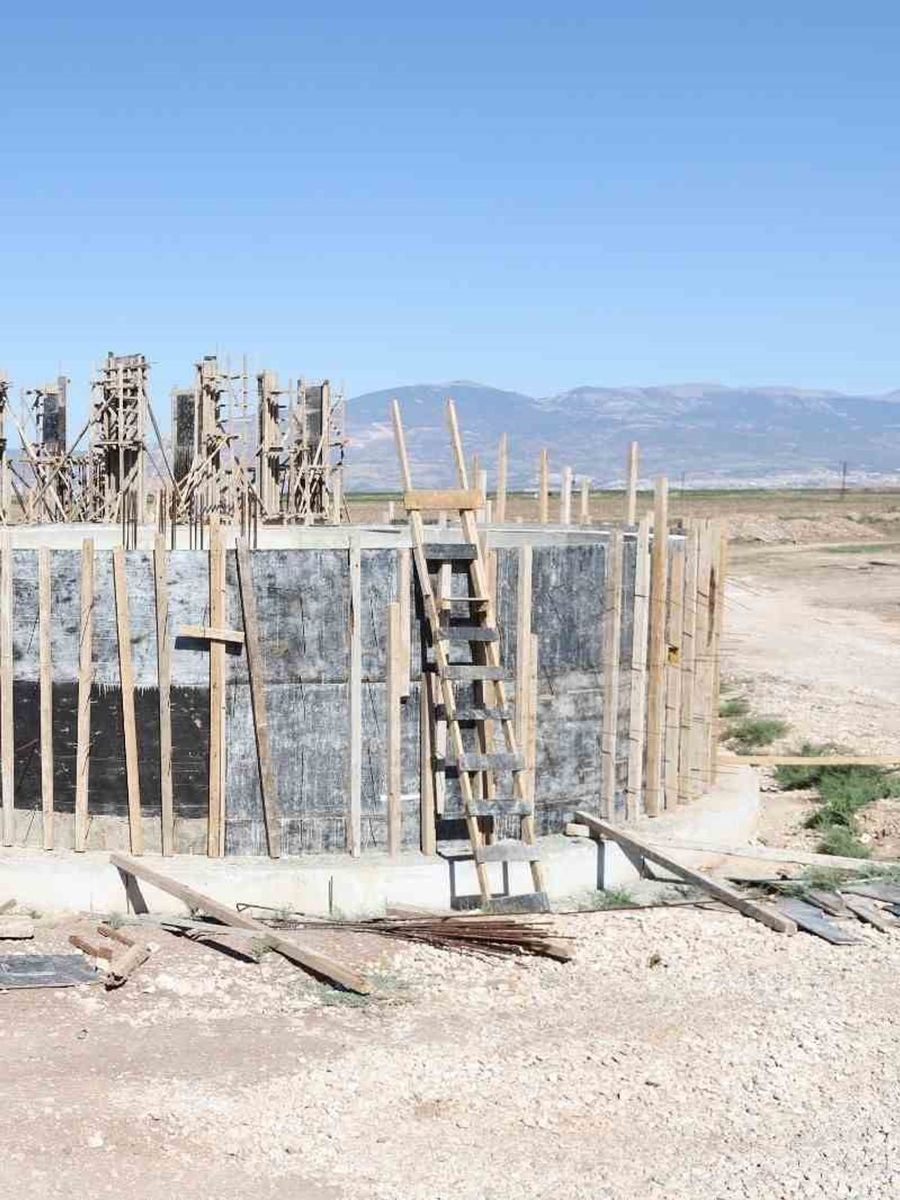 Kumlu’da atık su arıtma tesisinin yüzde 65’i tamamlandı