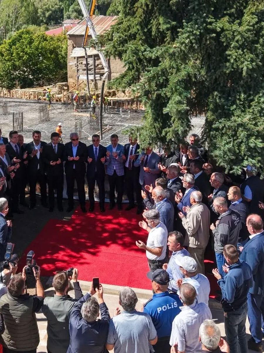 Aydıntepe Merkez Camii’nin temeli atıldı