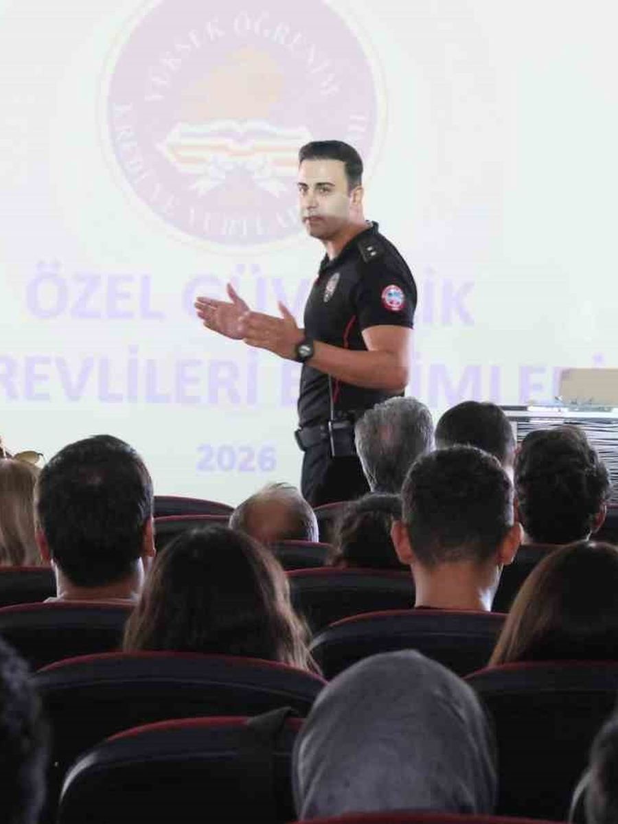 Aydın’da güvenlik personeline gelişim eğitimi
