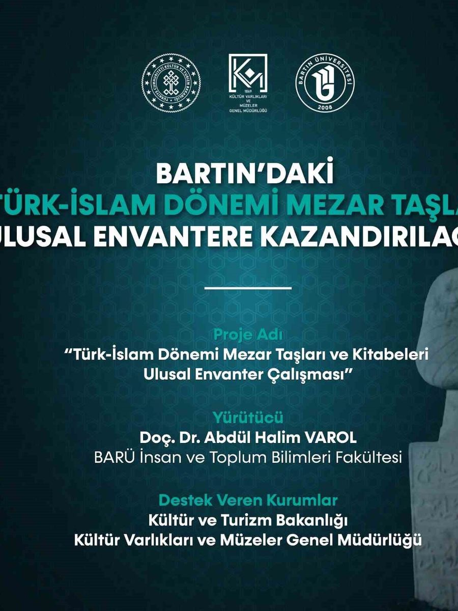 Bartın’daki Türk-İslam Dönemi mezar taşları ulusal envantere kazandırılacak