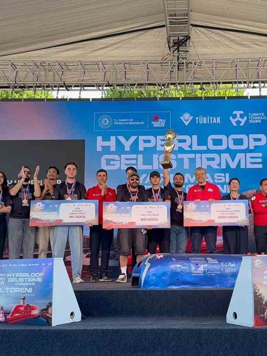 KBÜ’nün PARTECH Hyperloop Takımı Türkiye ikincisi oldu