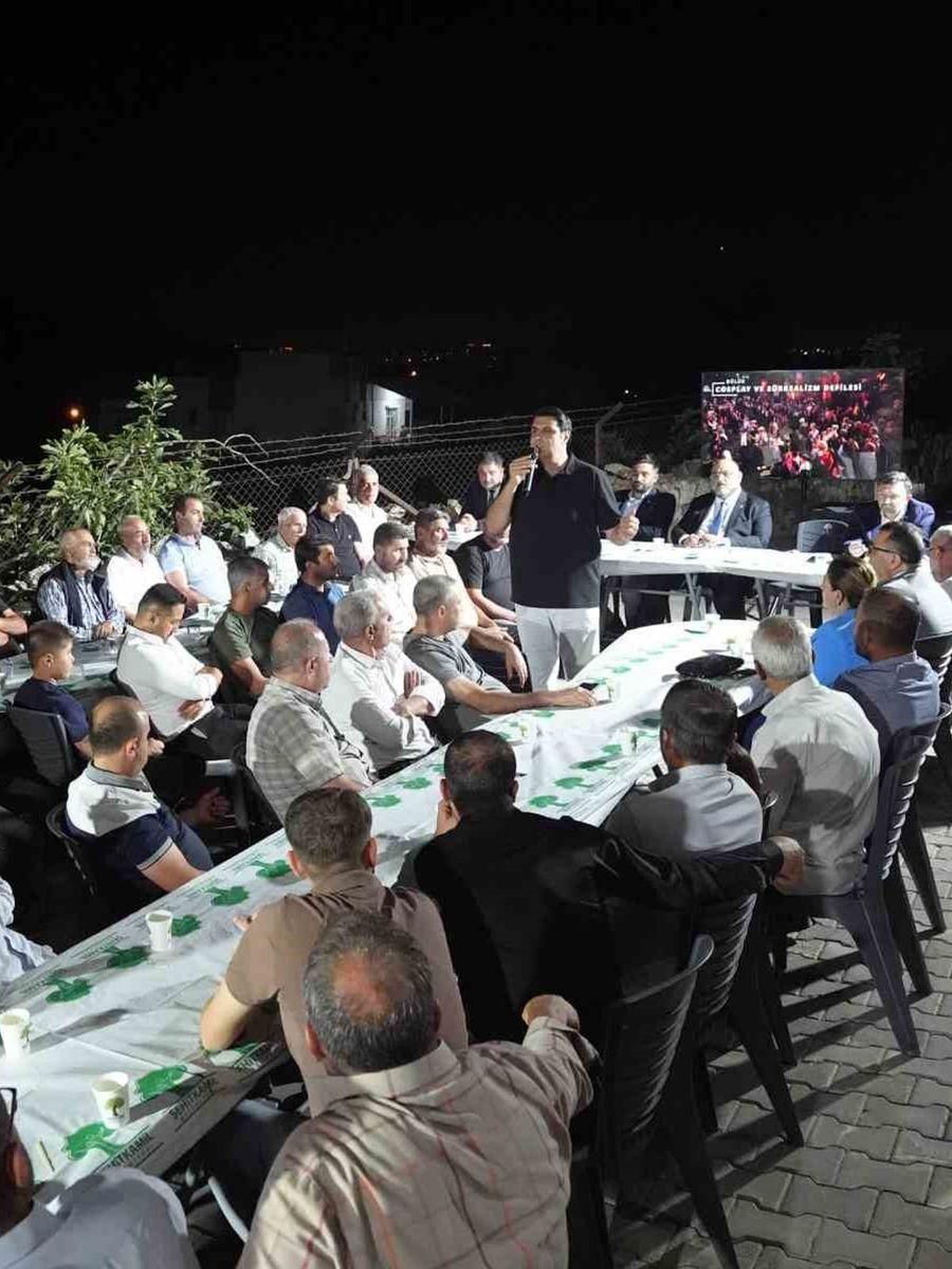 Yılmaz Dülük’te vatandaşlarla buluştu