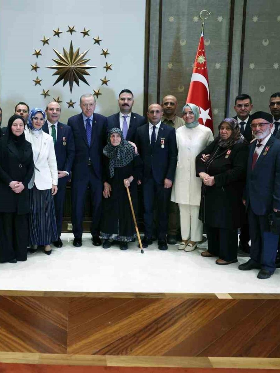 Şehit yakınları ve gazilerden Cumhurbaşkanı Erdoğan’a tam destek
