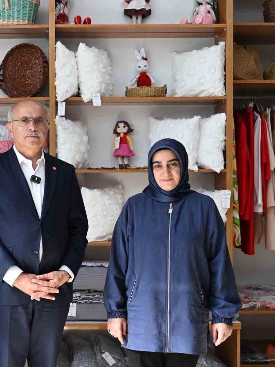 Başkan Er: "Kadınlarımızın el emeğini ekonomiye kazandırıyoruz"