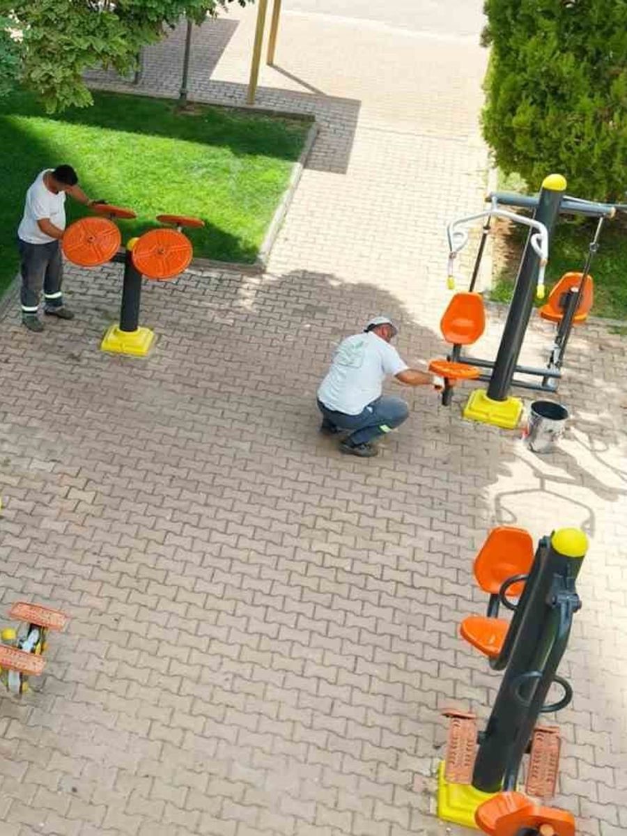 Şehitkamil’de parklar yenileniyor