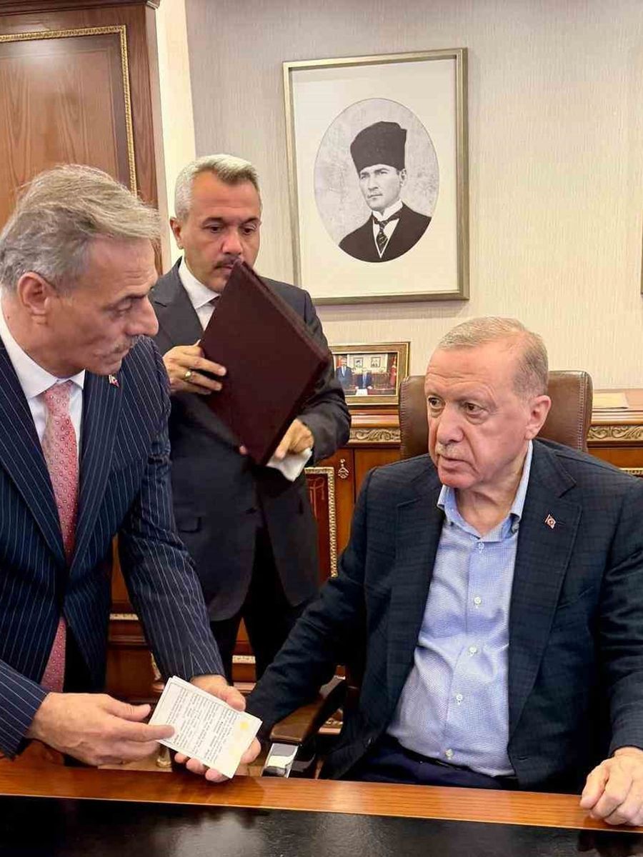 Başkan Alemdar, Cumhurbaşkanı ile görüşmesinin detaylarını açıkladı