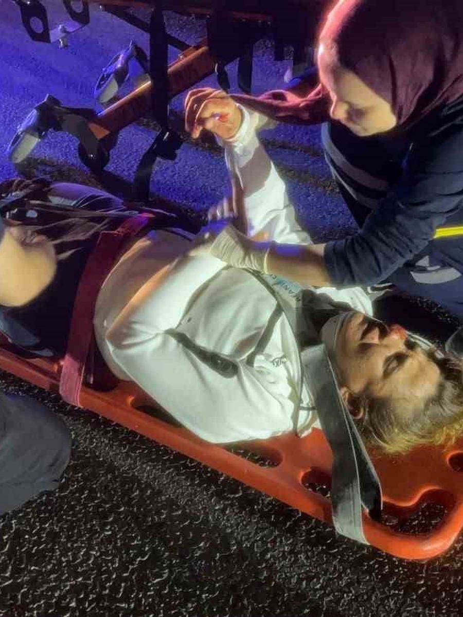 Mudanya’da feci kaza: Karı koca ağır yaralandı