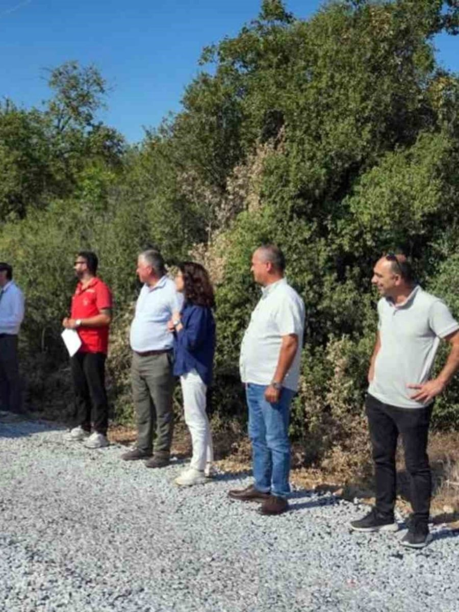 7 kilometrelik Çiftlik-Yeniköy bağlantı yolu yenilendi