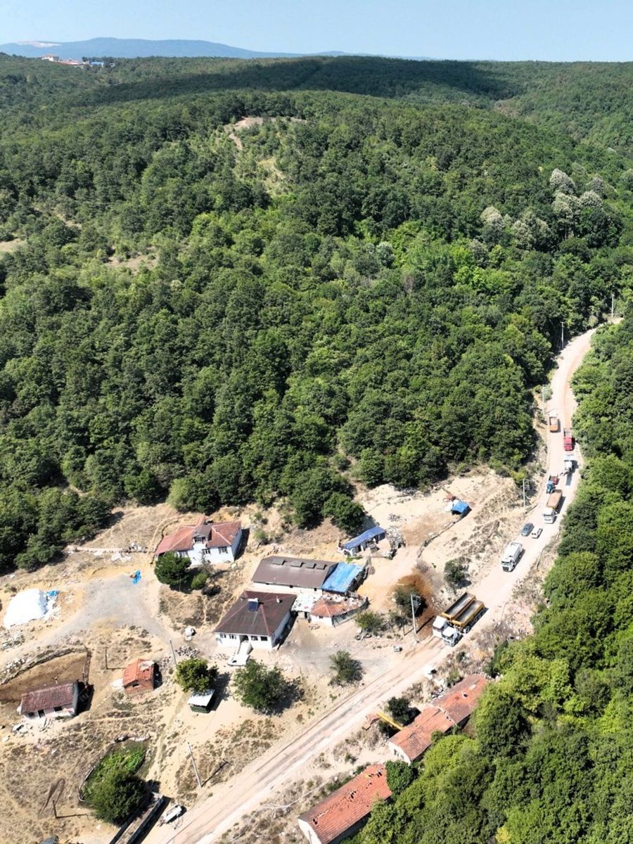 Körfez Asri Mezarlığı’na ulaşım yolu yenileniyor