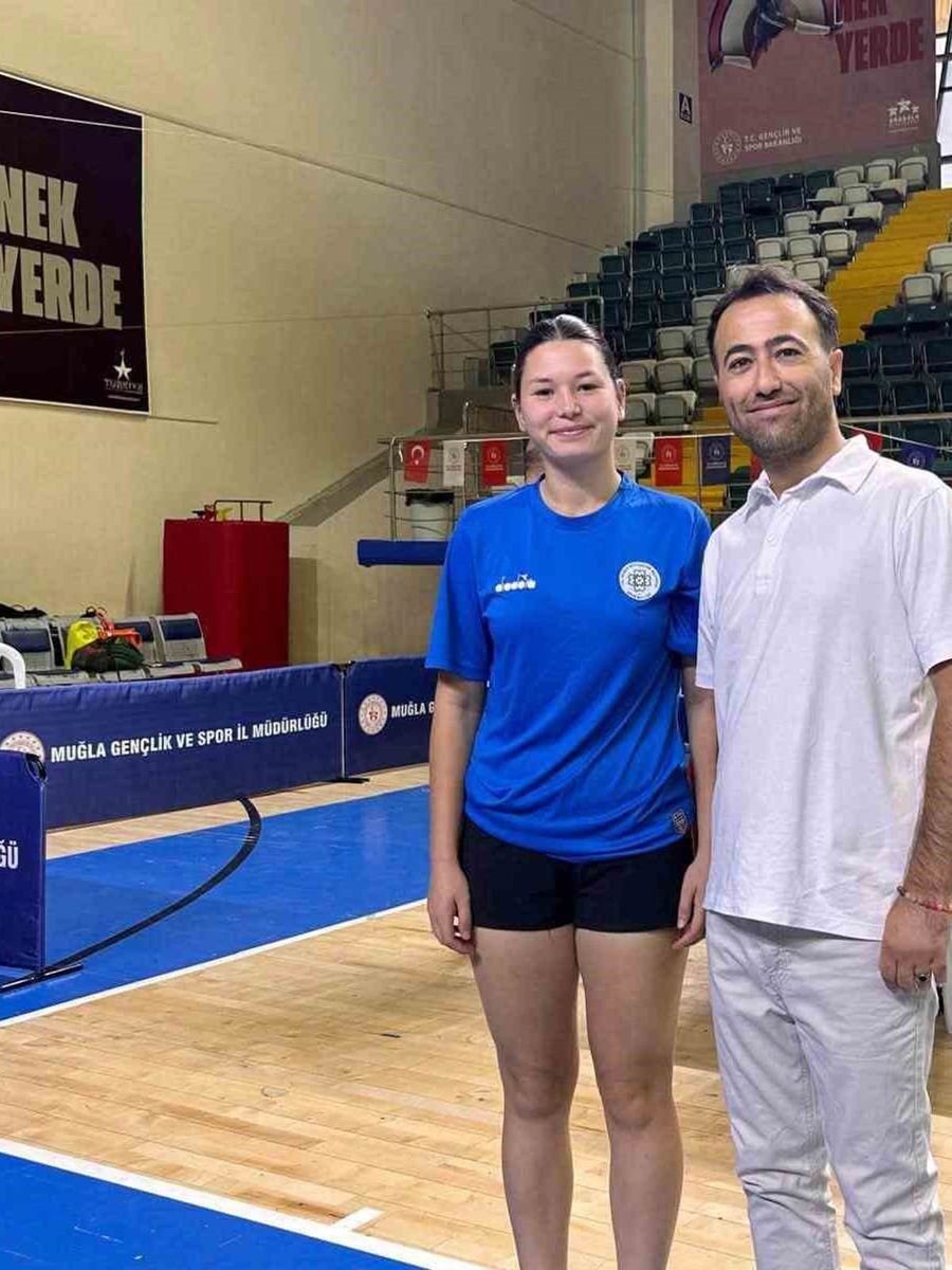 Milli sporcu Sıla Aleyna, Muğla’yı şampiyonada temsil ediyor