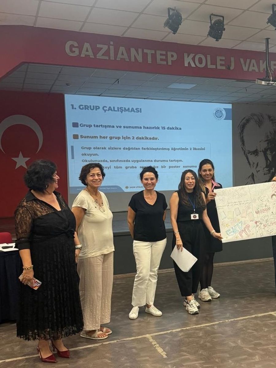 Gaziantep Kolej Vakfı’nda farklılaştırılmış eğitim atölyesi