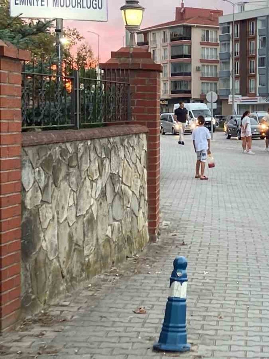 Sinop’ta SUV tipi araçta yangın paniği