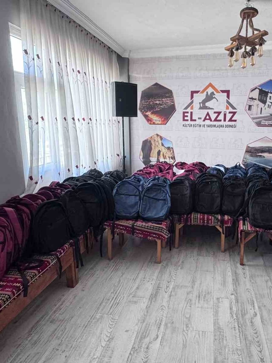 Elazizder’den 350 yetim ve öksüz öğrenciye kırtasiye desteği