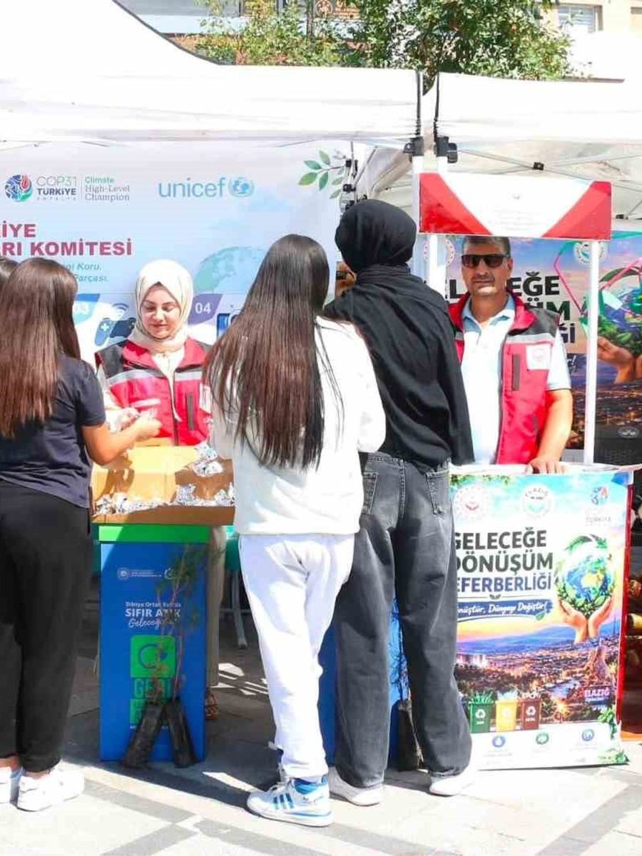 Elazığ’da  iklim değişikliği farkındalık etkinliği