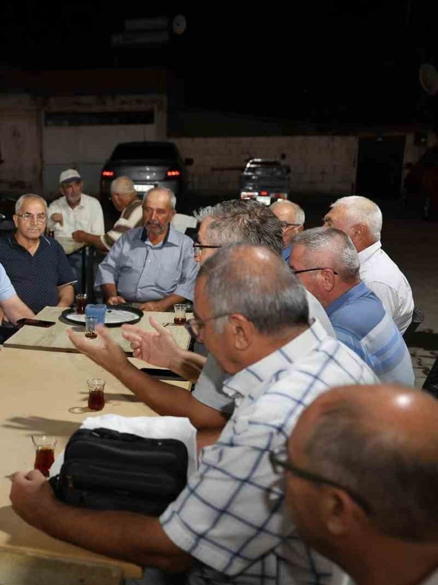 Başkan Şimşek Aşağıçobanisa’da vatandaşların taleplerini dinledi