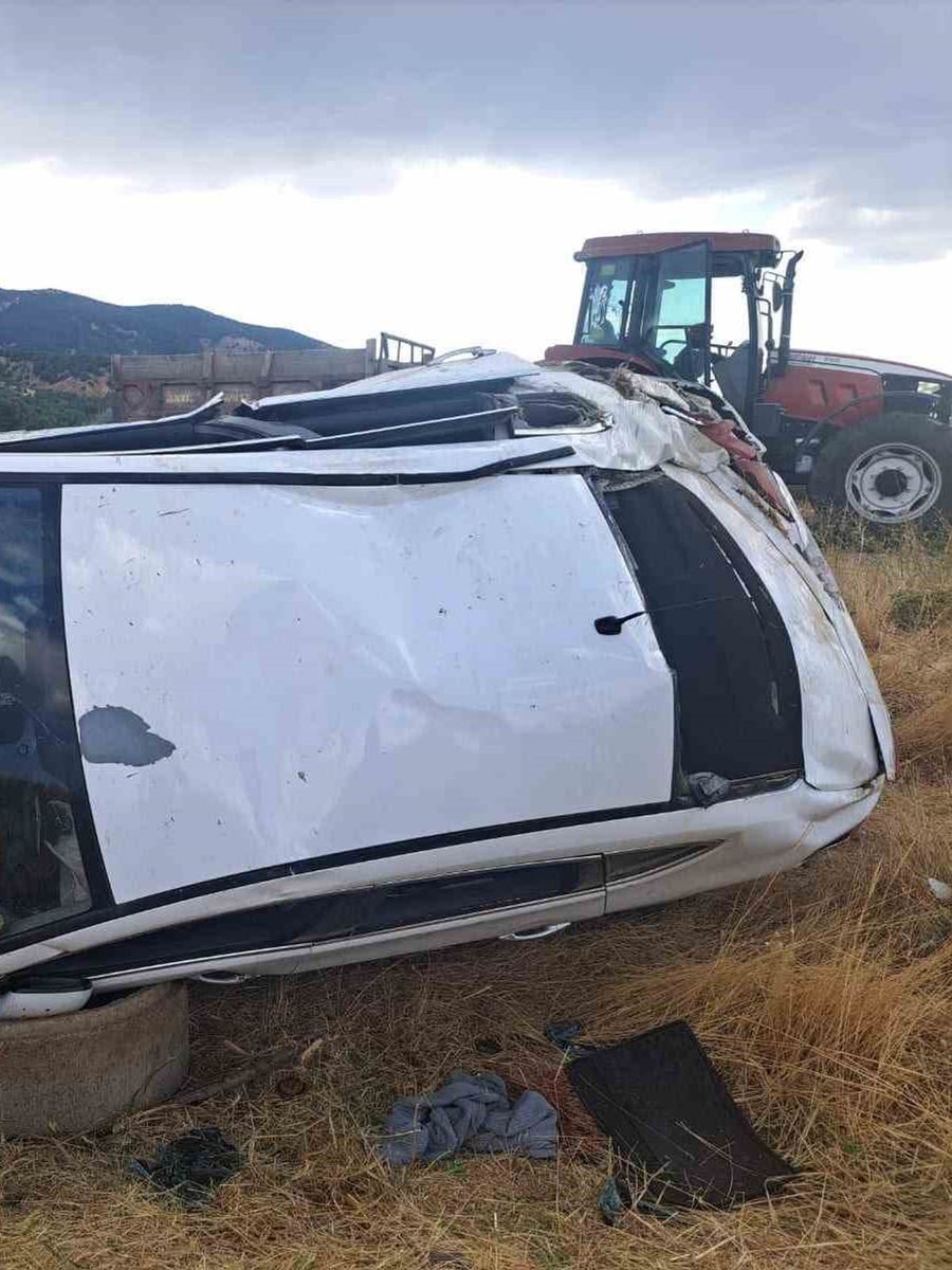 Bingöl’de trafik kazası: 4 yaralı